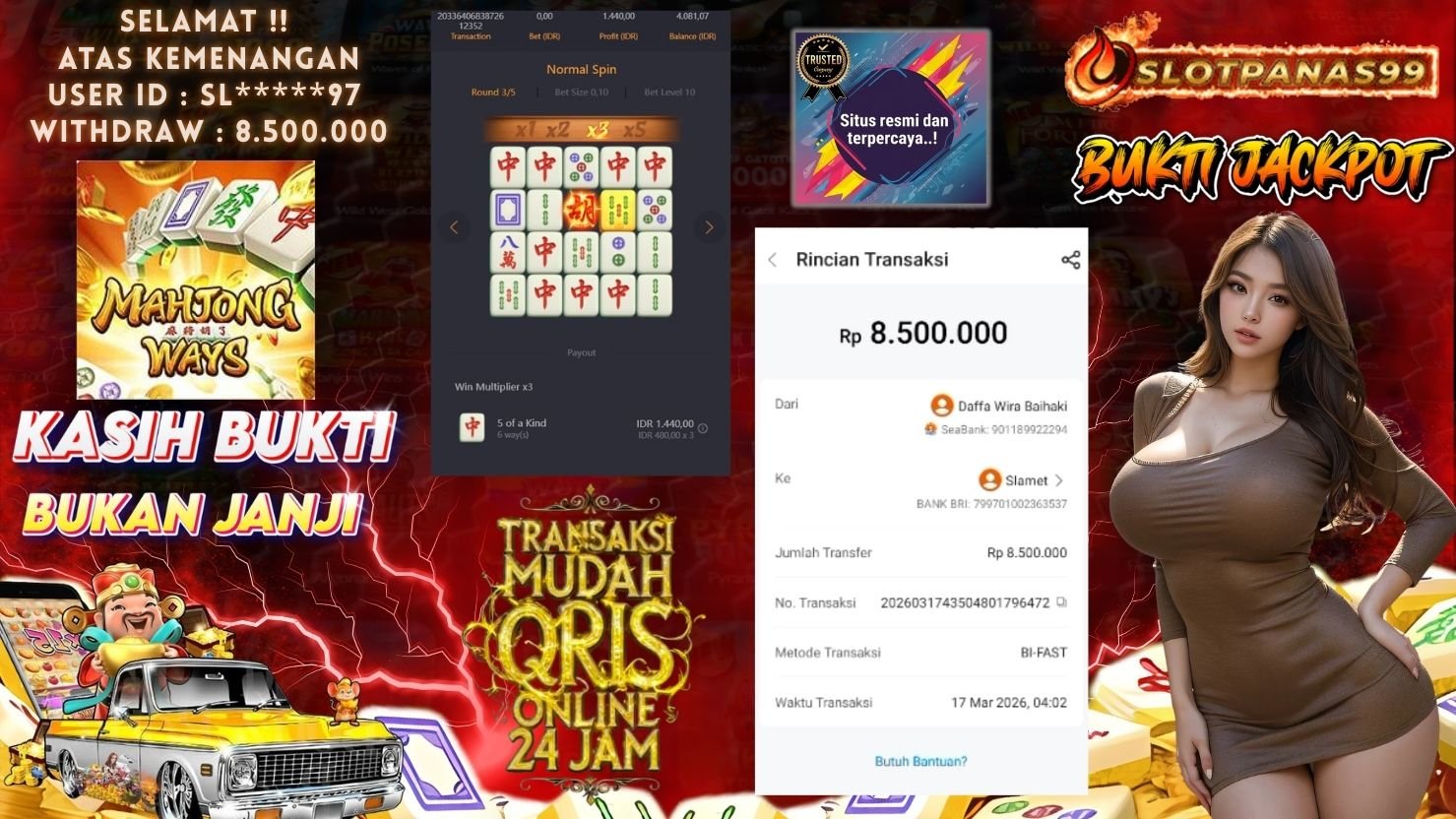 SLOTPANAS99 JACKPOT SLOT MAHJONG WAYS